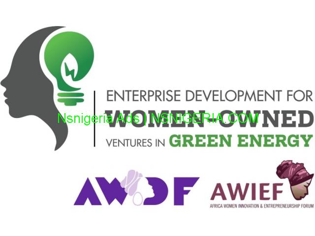 AWIEF Green Energy Ventures Accelerator Programme 2021