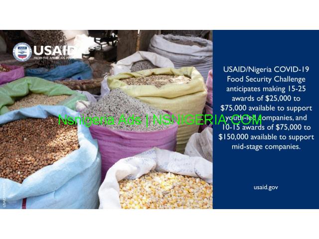 Apply for the USAID/Nigeria Challenge - $150K GRANT