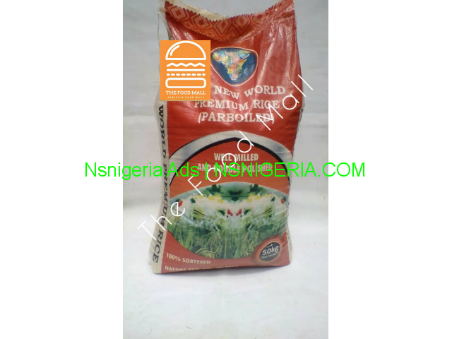 BUY YUMMY DESTONED NIGERIAN RICE FROM THE FOOD MALL