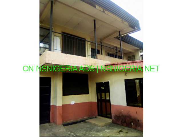 Live-IN Duplex and Warehouse For Sale In Uyo