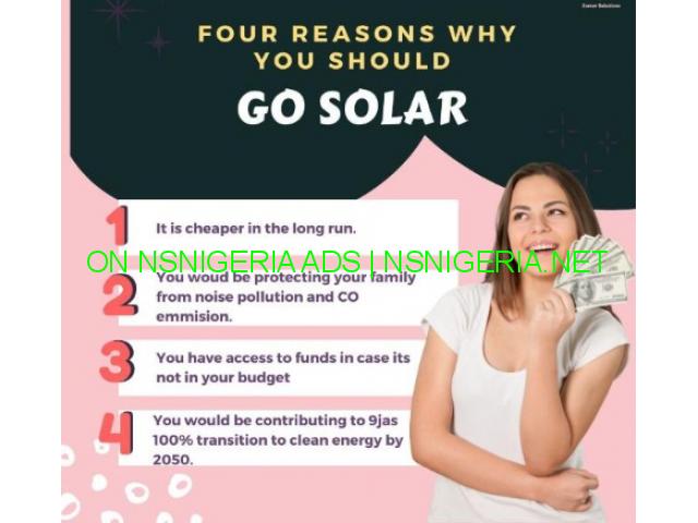 Get solar power and inverters