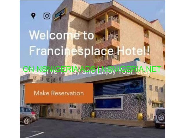 Francines place hotels UYO - book NOW