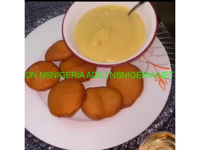 Enjoy natural akara and pap