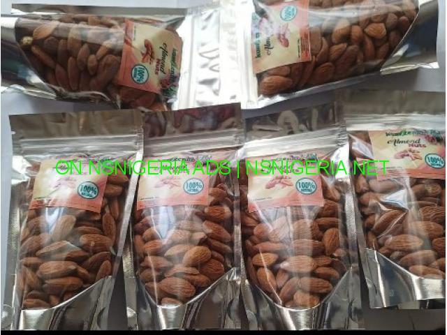 Get your fresh almond nuts here