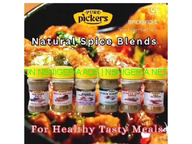 Enjoy our unique spices in your meals