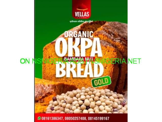 Buy our natural yummy Okpa bread