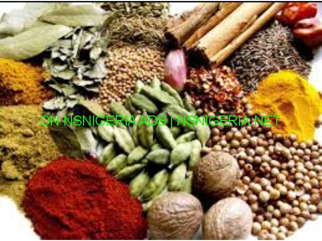 Order our natural seeds and spices on Nsnigeria Ads