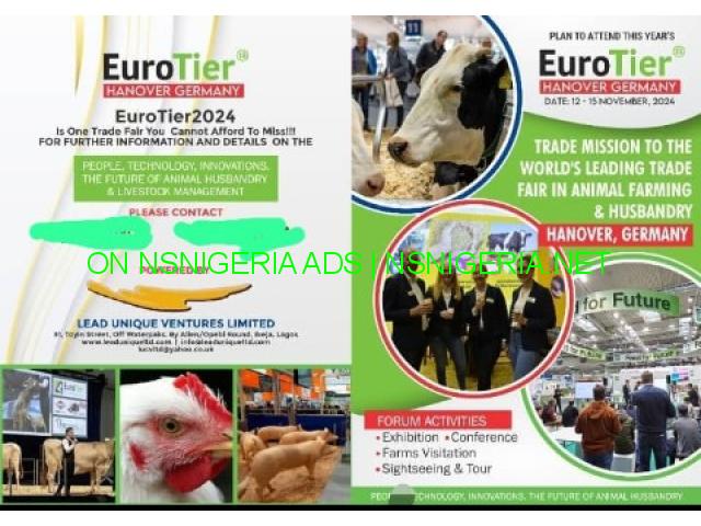 Attend the world's largest livestock event in Hanover Germany