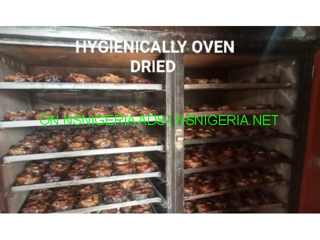 Order your hygienically oven dried catfish worldwide