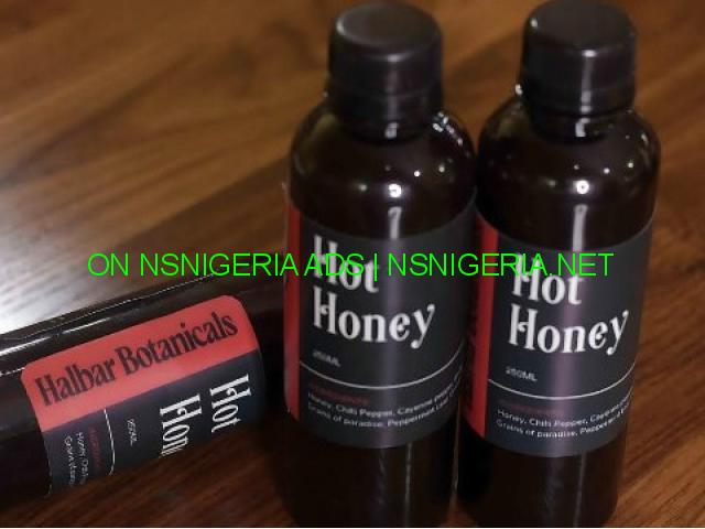 Order your hot spicy natural honey with us