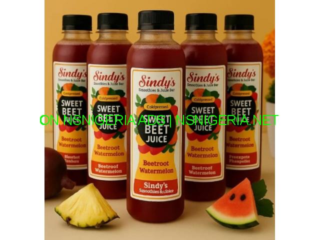 Order our Sweet beetroot Juice here
