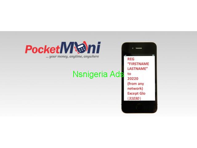 Are you on Pocketmoni mobile money