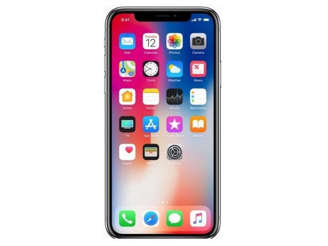 Apple iPhone X 5.8-Inch (3GB, 256GB ROM), iOS 11, 12MP + 7MP Smartphone-Silver