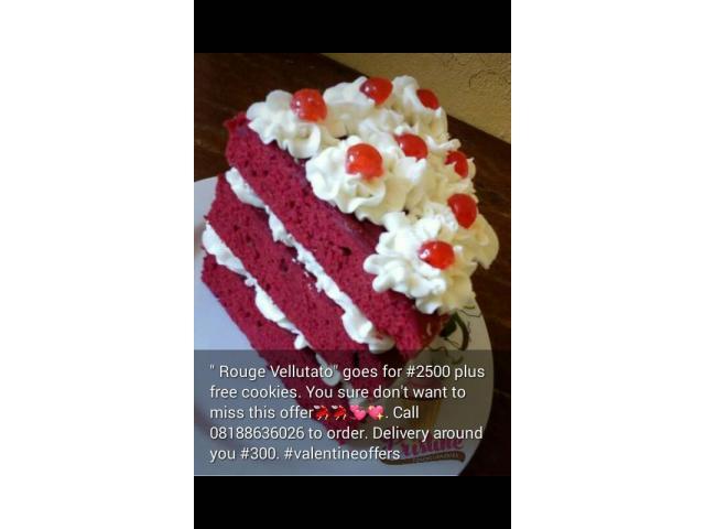 PRISTINE CAKES - UYO -  VALENTINE OFFER